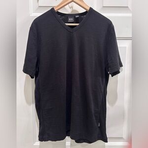 Boss Classic Black V-Neck Tee
